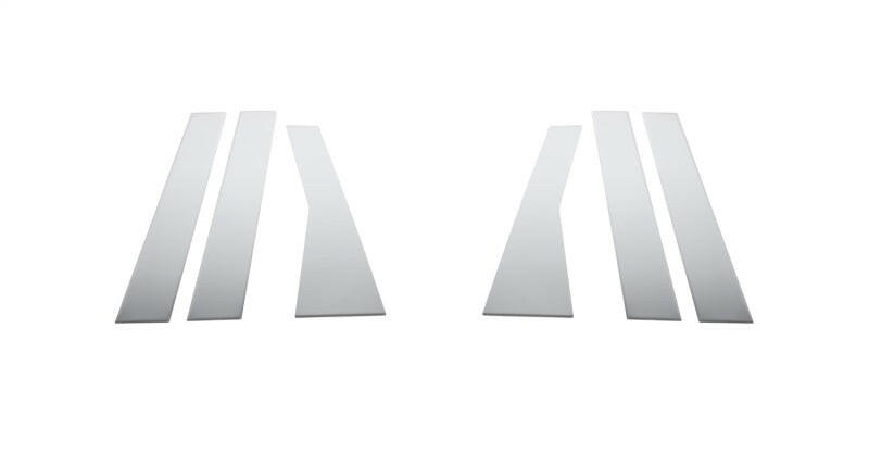 Putco 11-17 Jeep Grand Cherokee - 6pcs Stainless Steel Pillar Posts Classic Exterior Trim Putco