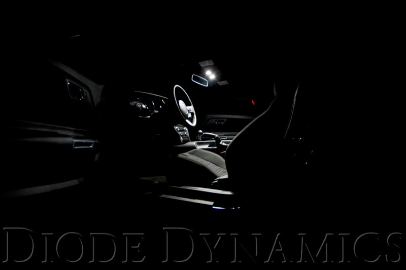 Diode Dynamics Mustang Interior Light Kit 15-17 Mustang Stage 2 - Green Bulbs Diode Dynamics