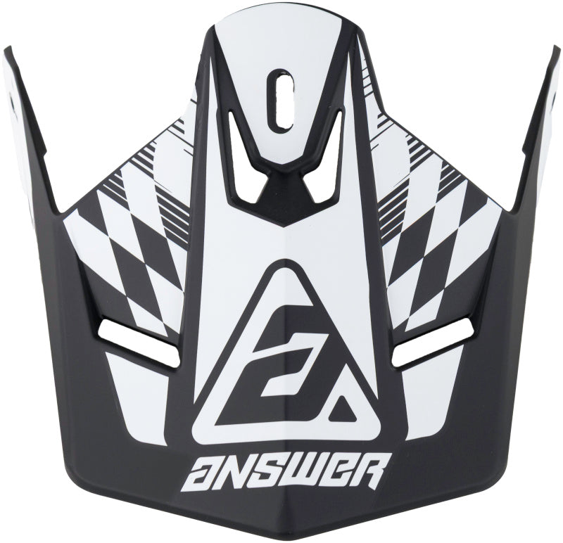 Answer AR1 Sweep Visor Black/White Youth Helmets and Accessories Answer