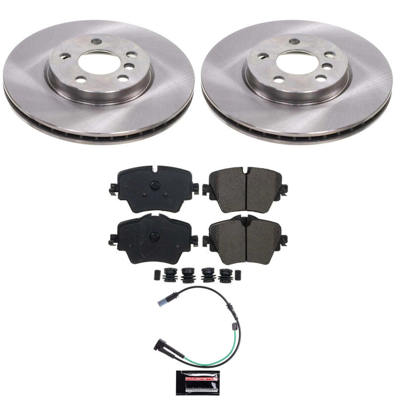 Power Stop 20-24 Mini Cooper Clubman Front Autospecialty Brake Kit Brake Kits - OE PowerStop