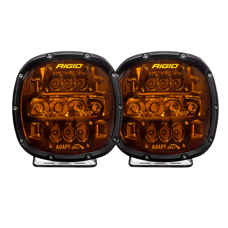 Rigid Industries Adapt XP w/ Amber PRO Lens (Pair) Light Bars & Cubes Rigid Industries