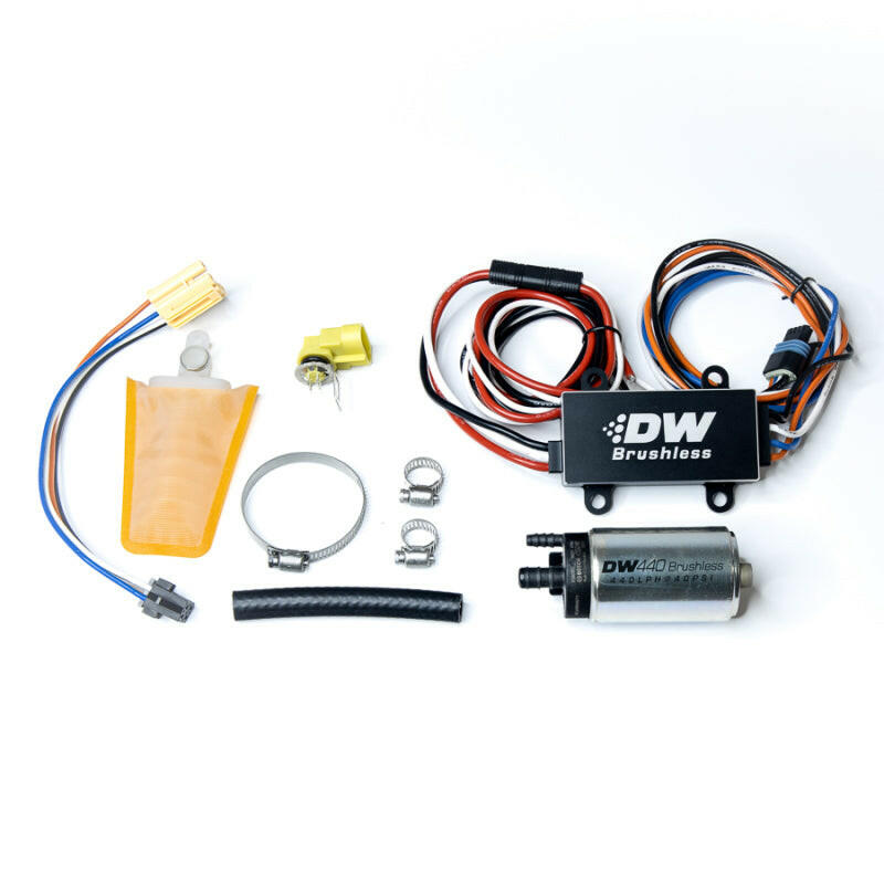 DeatschWerks DW440 440lph Brushless Fuel Pump Single/Dual Controller w/ Install Kit 93-07 Subaru WRX Fuel Pumps DeatschWerks