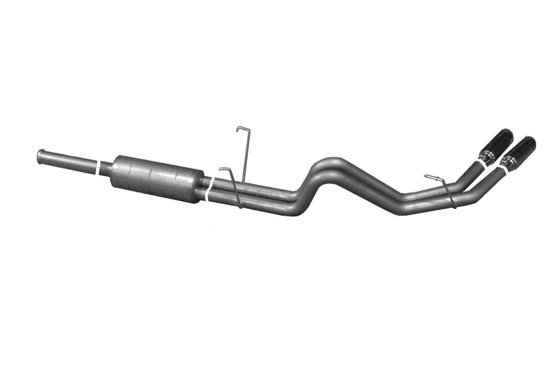 Gibson 00-06 Toyota Tundra SR5 3.4L 2.5in Cat-Back Dual Sport Exhaust - Aluminized Catback Gibson