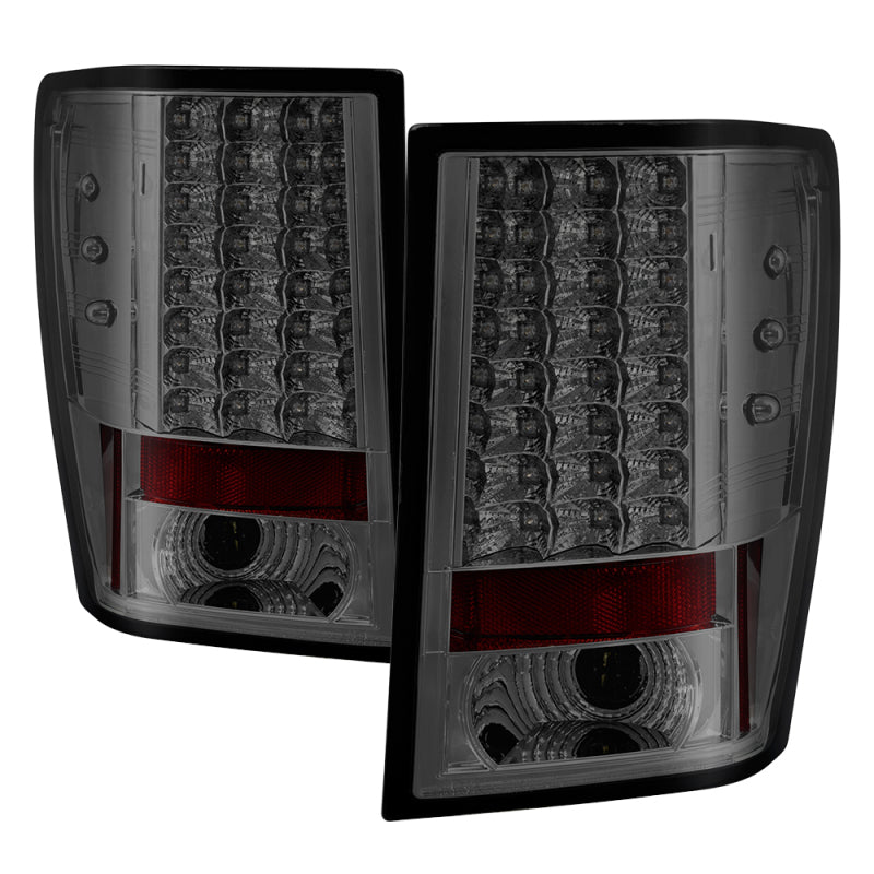 Spyder Jeep Grand Cherokee 07-10 LED Tail Lights Smoke ALT-YD-JGC07-LED-SM Tail Lights SPYDER