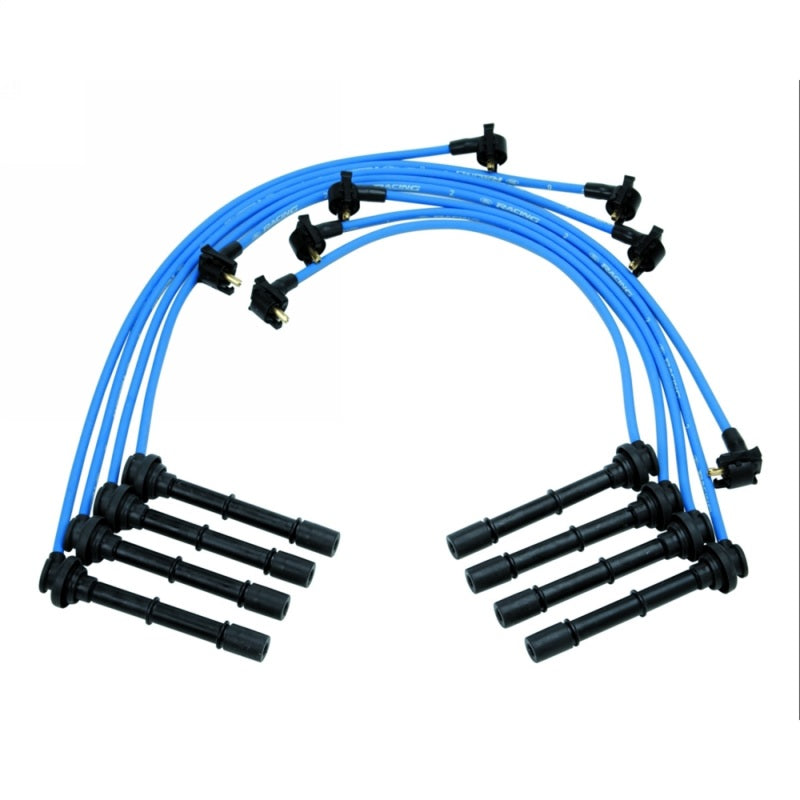 Ford Racing 9mm Spark Plug Wire Sets - Blue Spark Plug Wire Sets Ford Racing