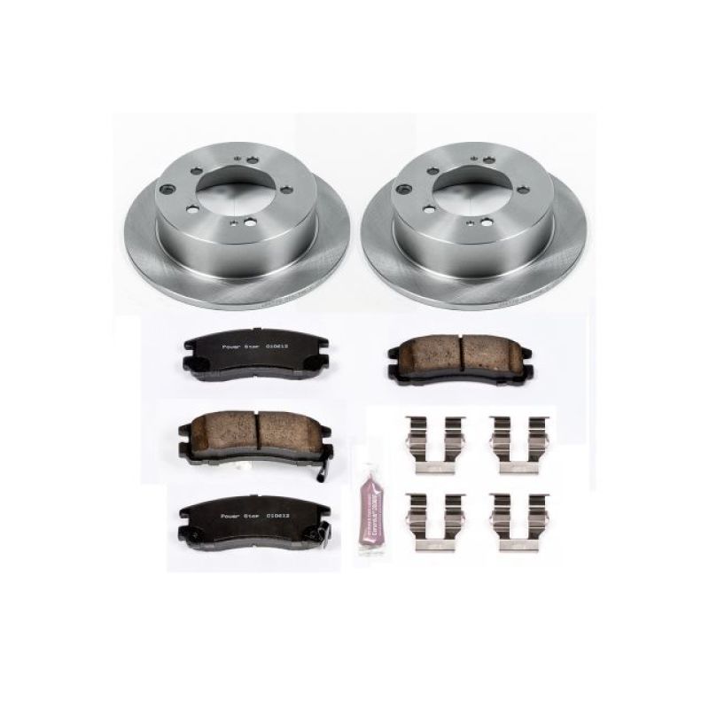 Power Stop 95-05 Chrysler Sebring Rear Autospecialty Brake Kit Brake Kits - OE PowerStop