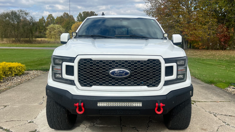 Fishbone Offroad 2015+ Ford F150 / 2017+ Raptor Pod Light Bracket - Black Light Mounts Fishbone Offroad
