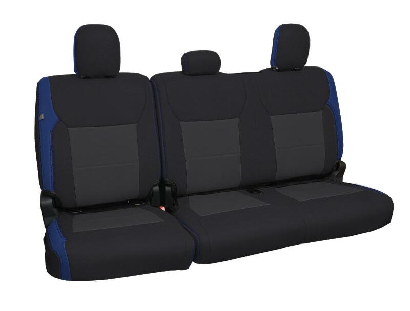 PRP 2021+ Ford 150/ 2023+ SuperDuty Rear Seat Covers (Pair) - Blue Seat Covers PRP Seats