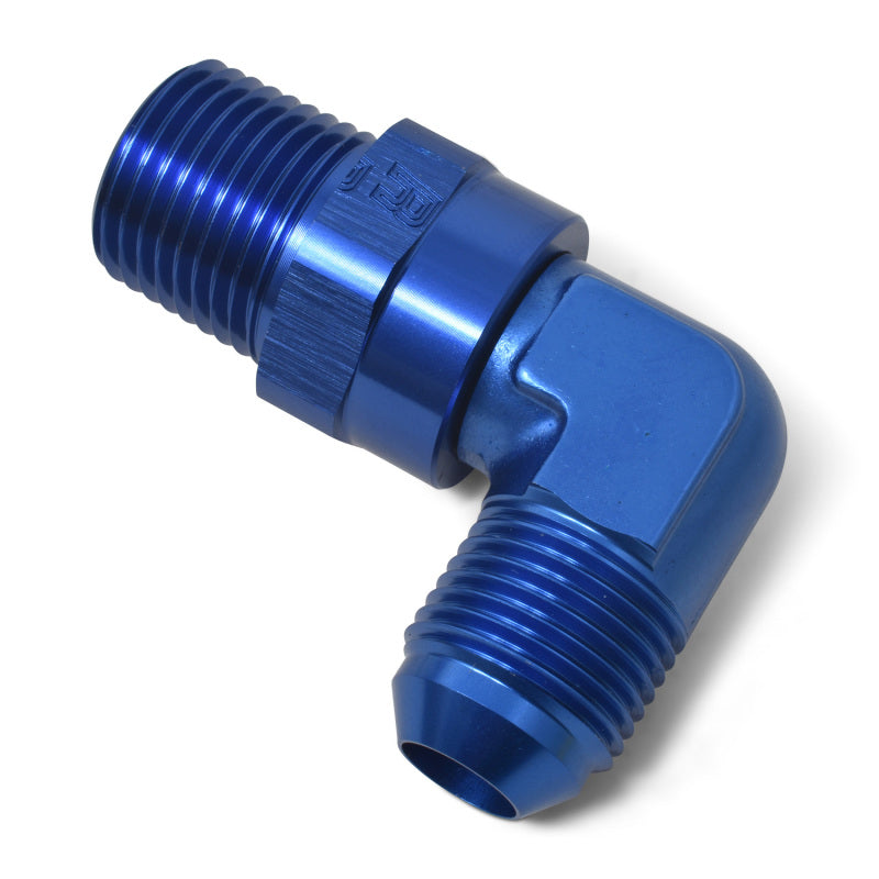 Russell Performance -10 AN 90 Degree Male to Male 3/8in Swivel NPT Fitting Fittings Russell