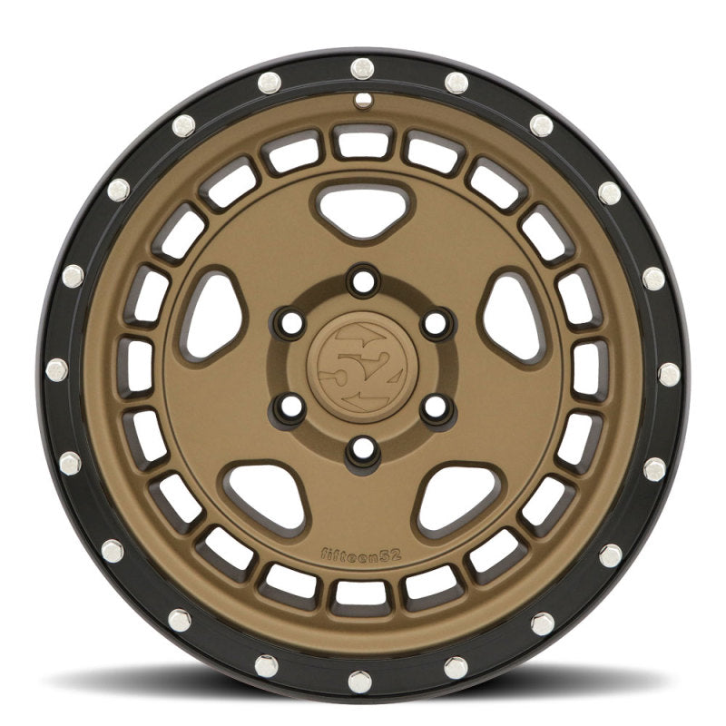 fifteen52 Turbomac HD 17x8.5 6x139.7 0mm ET 106.2mm Center Bore Block Bronze Wheel Wheels - Cast fifteen52