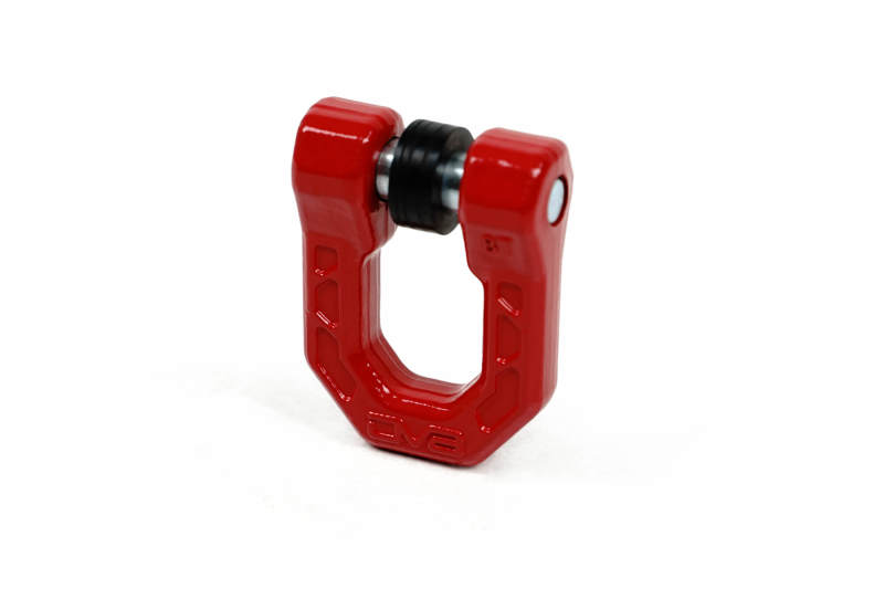 DV8 Offroad Elite Series D-Ring Shackles - Pair (Red) Bumper Accessories DV8 Offroad