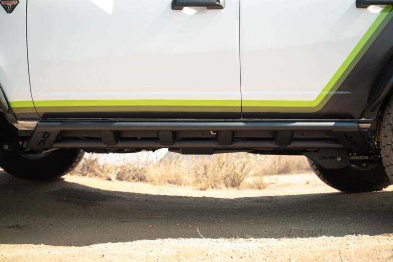 DV8 Offroad 2021+ Ford Bronco (excl. 2-Door/Raptor) FS-15 4-Door Rock Sliders V2 Body Armor & Rock Rails DV8 Offroad