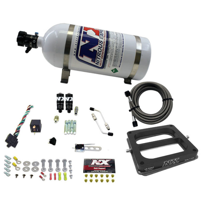 Nitrous Express Dominator Hitman Plus Nitrous Kit (50-200HP) w/10lb Bottle Nitrous Systems Nitrous Express