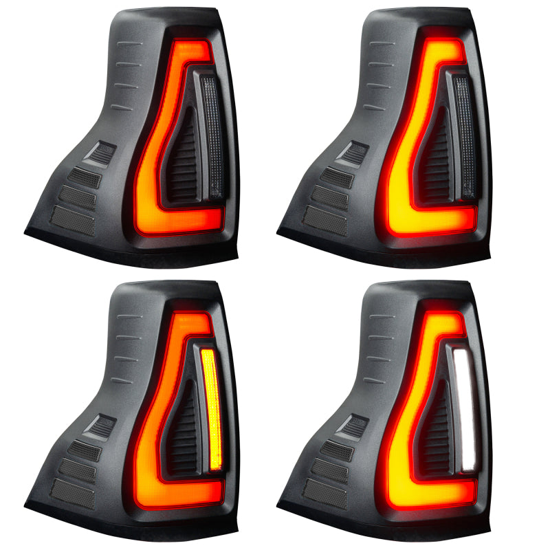 Oracle 10-23 Lexus GX460 and Toyota Prado Flush Lensless LED Tail Lights - Black Series Tail Lights ORACLE Lighting