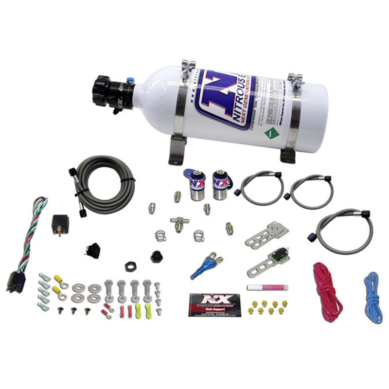 Nitrous Express Sub C Nitrous Kit (25-35-50HP) w/5lb Bottle Nitrous Systems Nitrous Express