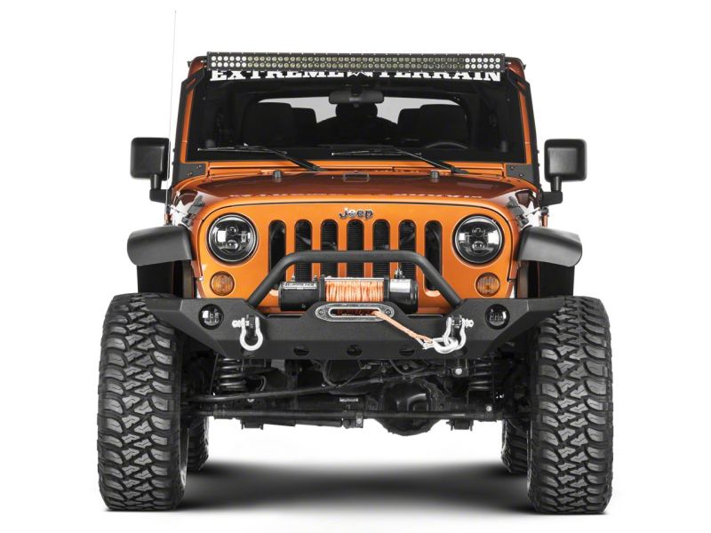 Raxiom 07-18 Jeep Wrangler JK 50-In LED Light Bar Windshield Mount Light Bars & Cubes Raxiom