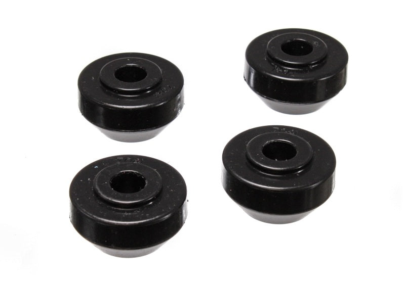 Energy Suspension 72-78 Ford Crown Vic/72-79 Thunderbird Black Front Strut Rod Bushing Set Bushing Kits Energy Suspension