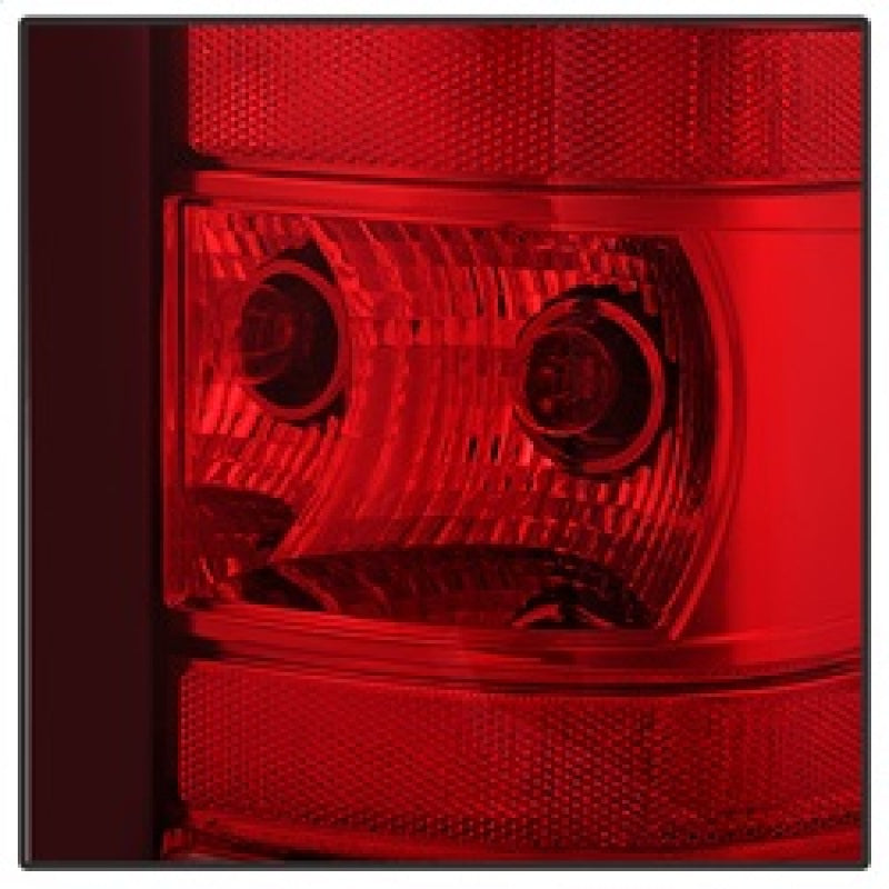xTune GMC Sierra 2007-2013 Driver Side Tail Lights OEM Left ALT-JH-GS07-OE-L Tail Lights SPYDER