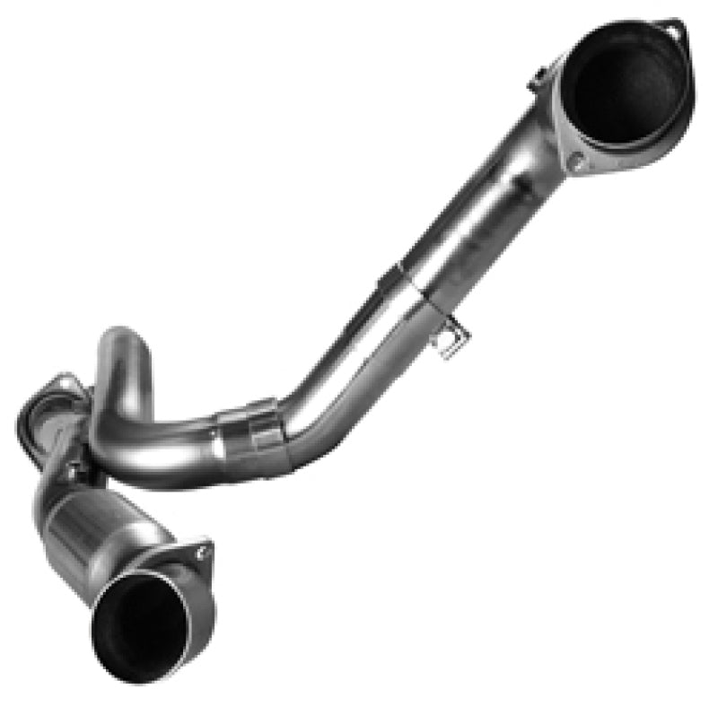 Kooks 01-06 GM 1500 Series Truck 3in GREEN Cat Dual Conn. Pipes that go to OEM Out. SS Connecting Pipes Kooks Headers