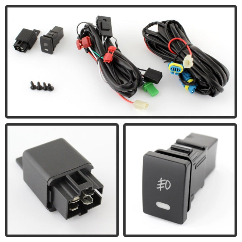 Spyder Toyota Tundra 2014+ OEM Fog Lights W/Switch- Smoked FL-CL-TTU14-SM Fog Lights SPYDER