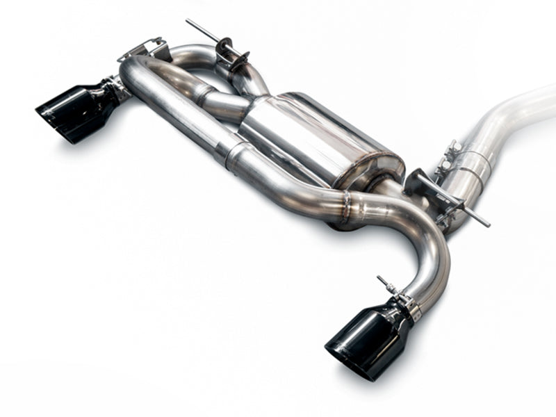AWE Tuning BMW F22 M235i / M240i Touring Edition Axle-Back Exhaust - Diamond Black Tips (102mm) Axle Back AWE Tuning