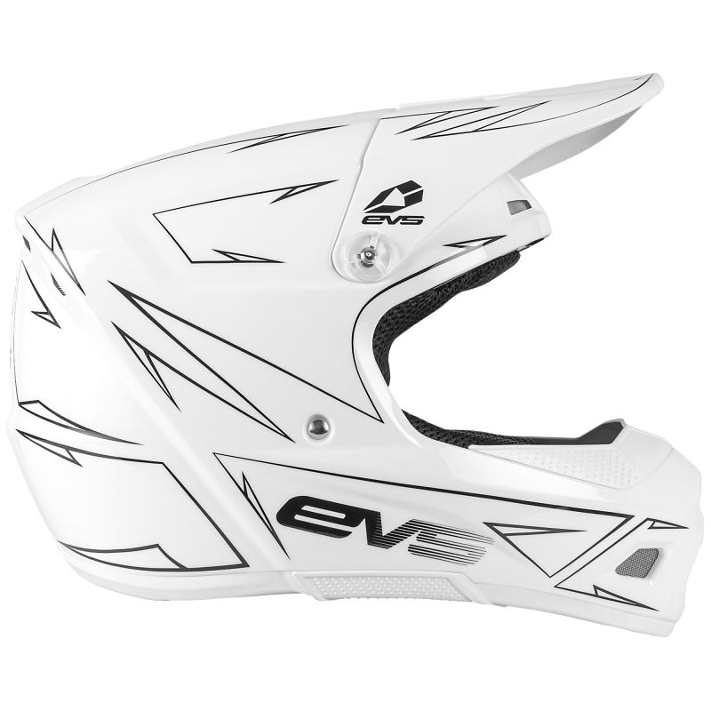 EVS T3 Pinner Helmet White Youth - Large Helmets and Accessories EVS