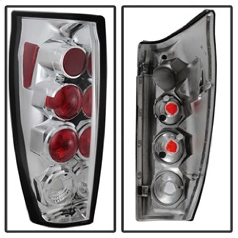 Spyder Chevy Avalanche 02-06 Euro Style Tail Lights Chrome ALT-YD-CAV04-C Tail Lights SPYDER