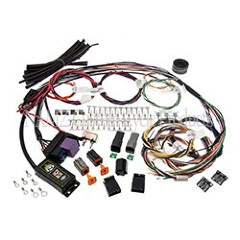 NAMZ 2017 Ver-1 Complete Bike Harness w/Starter Relay & 3-Circuits & Self Canceling Turn Sig Module Wiring Harnesses NAMZ