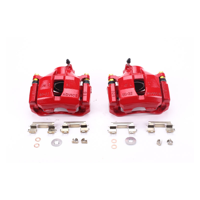 Power Stop 2006 Lexus GS300 Front Red Calipers w/Brackets - Pair Brake Calipers - Perf PowerStop