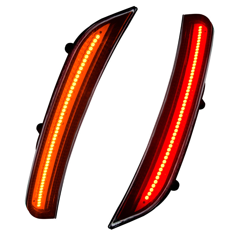 Oracle 15-21 Dodge Charger Concept Sidemarker Set - Clear - No Paint Light Strip LED ORACLE Lighting