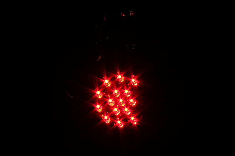 ANZO 2005-2015 Toyota Tacoma LED Taillights Black Tail Lights ANZO