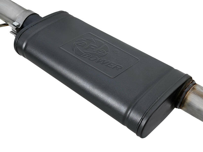 aFe Large Bore HD 3in 304 SS Cat-Back Exhaust w/ Black Tips 14-19 Jeep Grand Cherokee (WK2) V6-3.6L Catback aFe