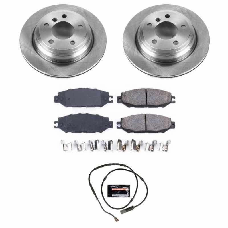 Power Stop 13-18 BMW 320i xDrive Rear Autospecialty Brake Kit Brake Kits - OE PowerStop