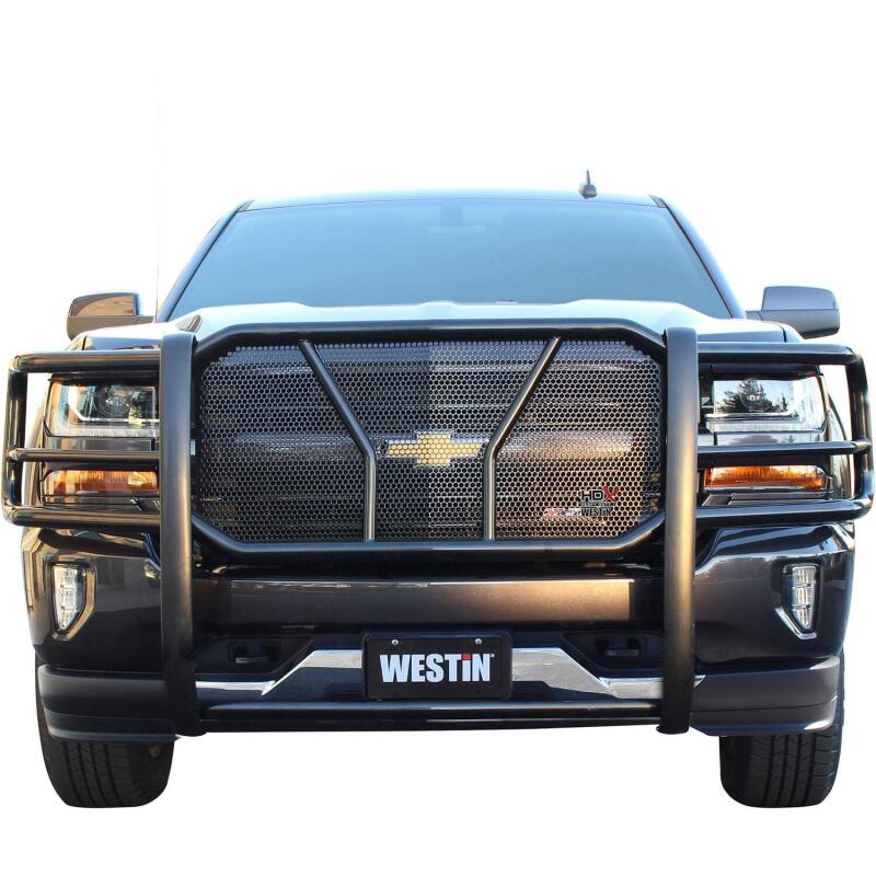 Westin 2016-2018 Chevrolet Silverado 1500 HDX Grille Guard - Black Grille Guards Westin