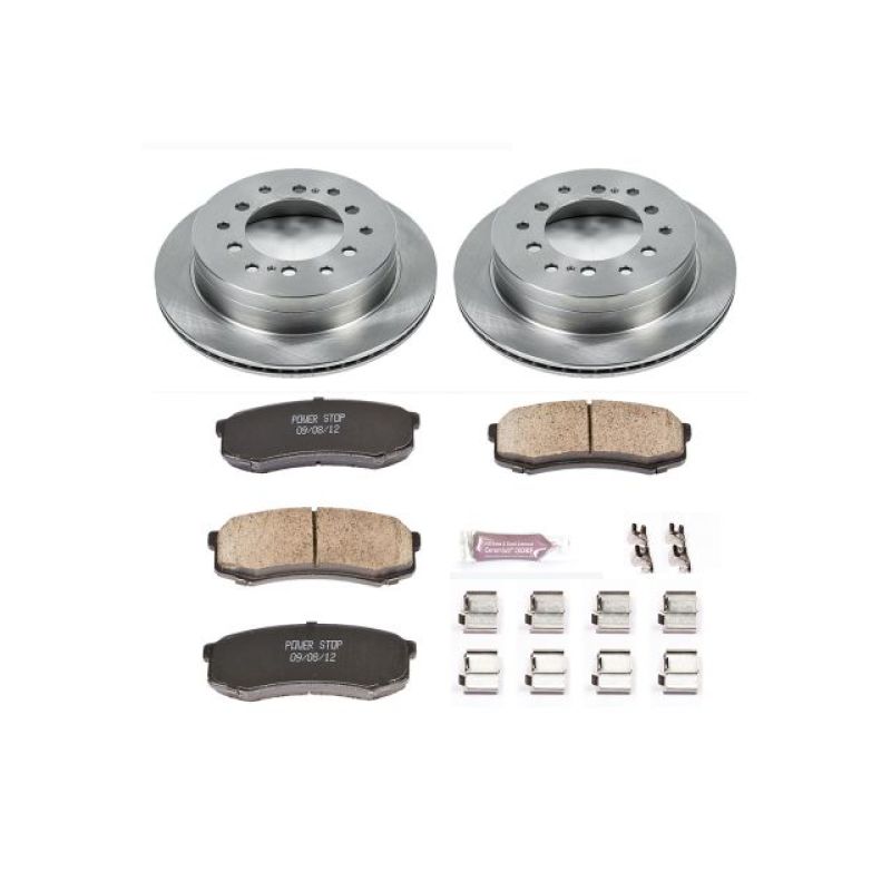 Power Stop 03-09 Lexus GX470 Rear Autospecialty Brake Kit Brake Kits - OE PowerStop