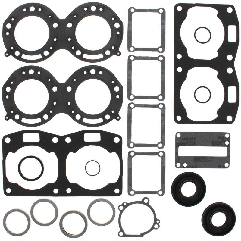 Vertex Gaskets 92-94 Yamaha V Max-4 750 Complete Gasket Kit w/ Oil Seals Engine Hardware Vertex Pistons