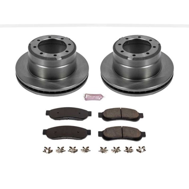 Power Stop 05-10 Ford F-350 Super Duty Rear Autospecialty Brake Kit Brake Kits - OE PowerStop