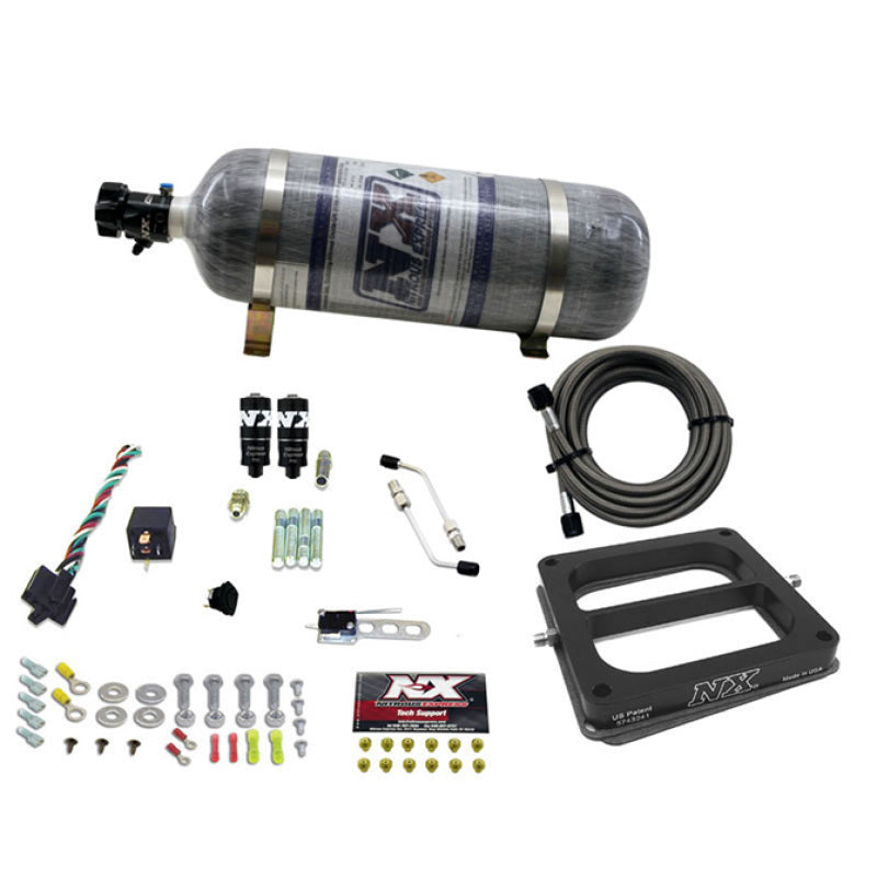 Nitrous Express Dominator Hitman Plus Nitrous Kit (50-200HP) w/Composite Bottle Nitrous Systems Nitrous Express