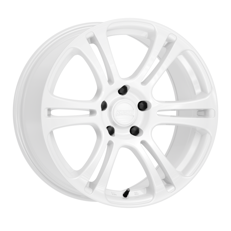 Kansei K16W Neo 18x9.5in / 5x114.3 BP / 35mm Offset / 73.1mm Bore - Gloss White Wheel Wheels - Forged Kansei