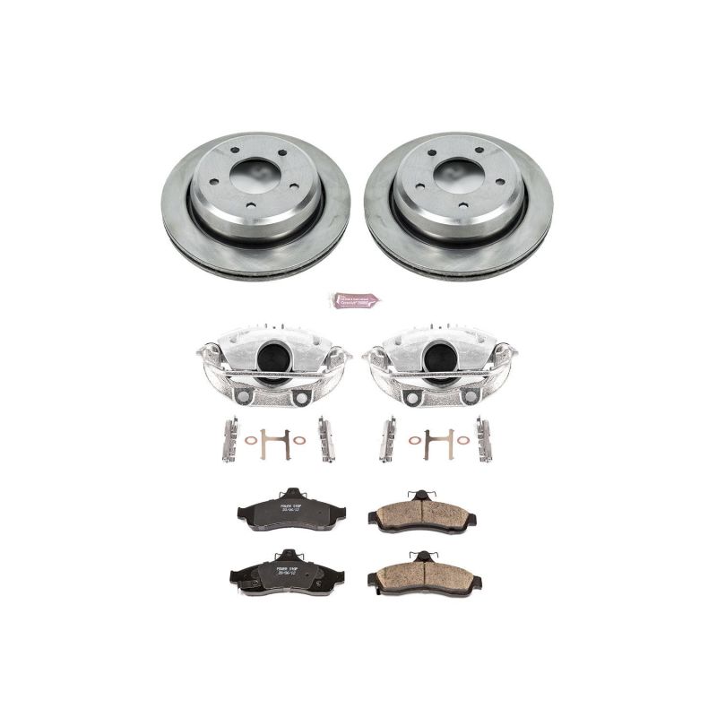 Power Stop 94-96 Chevrolet Caprice Rear Autospecialty Brake Kit w/Calipers Brake Kits - OE PowerStop