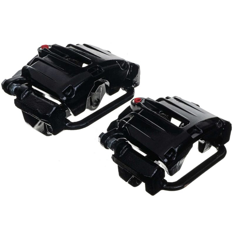 Power Stop 06-11 Cadillac DTS Rear Black Caliper - Pair w/Bracket Brake Calipers - Perf PowerStop