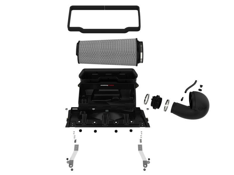 aFe 21-23 RAM 1500 TRX V8-6.2L SC Magnum FORCE Stage2 Cold Air Intake System w/Pro DRY S Cold Air Intakes aFe