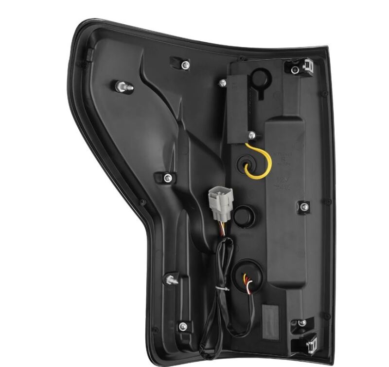 AlphaRex 07-13 Toyota Tundra Nova-Series LED Tail Lights - Black Tail Lights AlphaRex