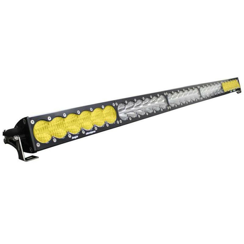 Baja Designs OnX6 Straight Series Dual Control Pattern 50in LED Light Bar - Amber Light Bars & Cubes Baja Designs