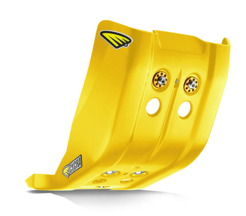 Cycra 16-18 Husqvarna FC/FX450 Full Armor Skid Plate - OEM Yellow Skid Plates Cycra