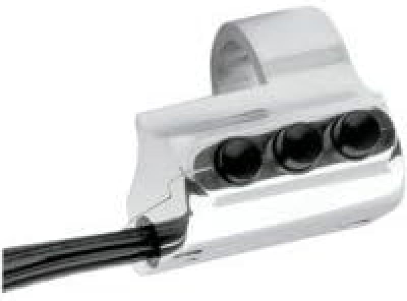 Performance Machine Switch Assy 3 Button Left Sd - Chrome Handlebars Performance Machine