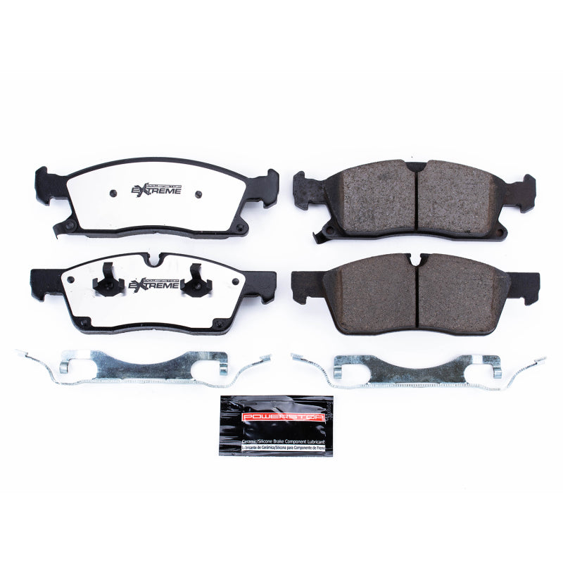 Power Stop 11-16 Dodge Durango Front Z36 Truck & Tow Brake Pads w/Hardware Brake Pads - Performance PowerStop