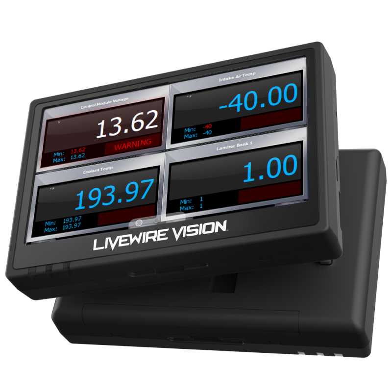 SCT Performance Livewire Vision Performance Monitor (for 1996+ Ford Vehicles) Data Acquisition SCT Performance