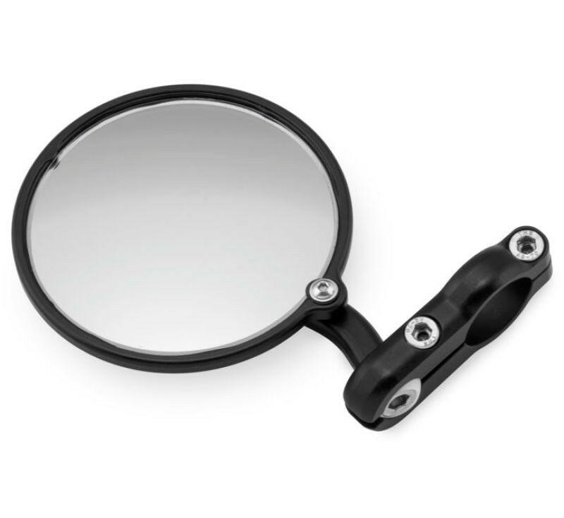 CRG Hindsight 3 in. Round Bar-End Mirror Right - Black Side Mirrors CRG Constructors