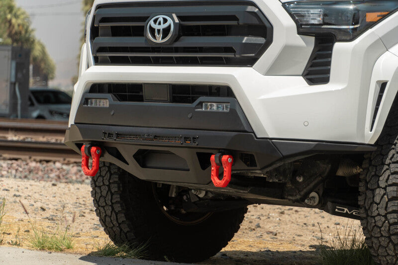 DV8 Winch Fairlead Cover Plate - Micro Texture Black Winch Accessories DV8 Offroad